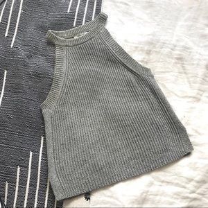 Grey Knit Tank